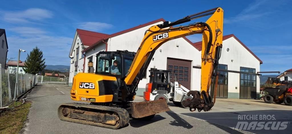 JCB 86C-1 중형굴삭기 7톤-28톤