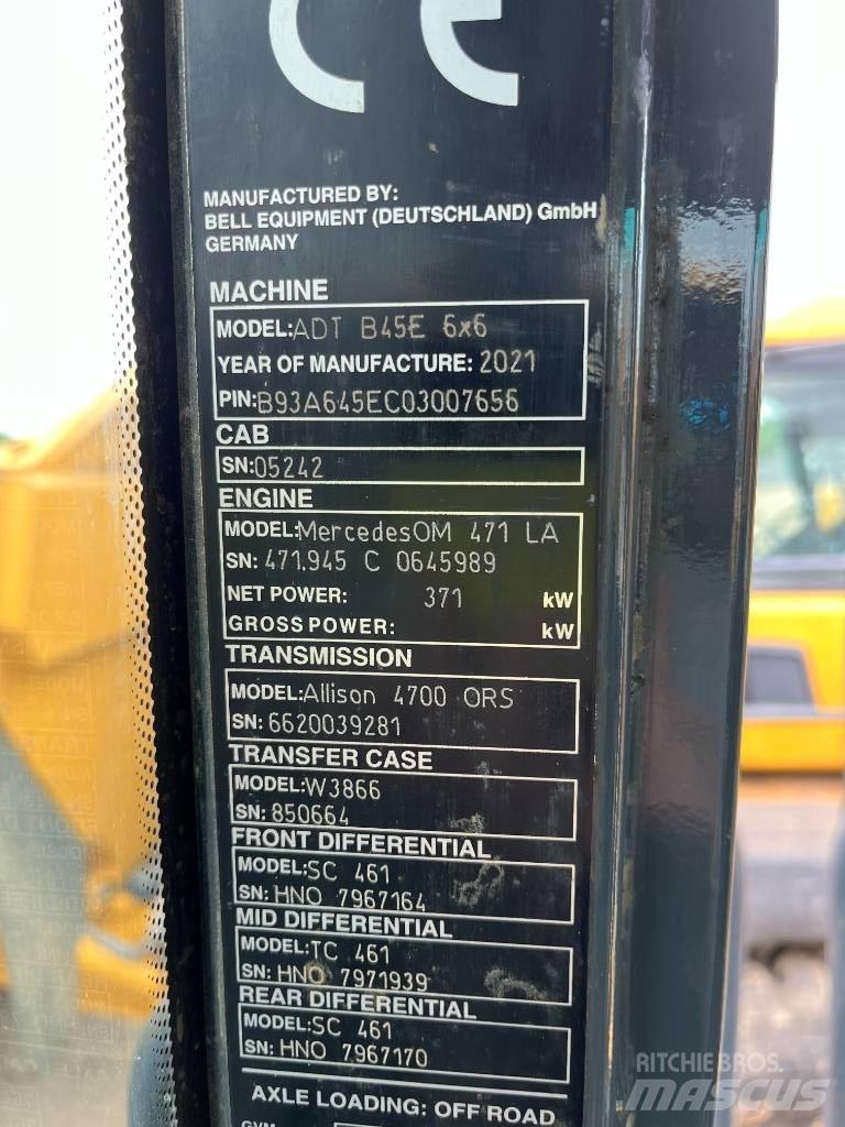 Bell B45E 연결식 홀러