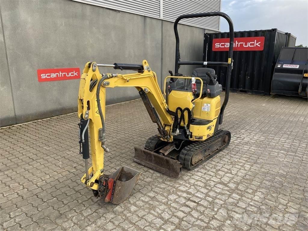 Yanmar VIO12  휠 굴삭기