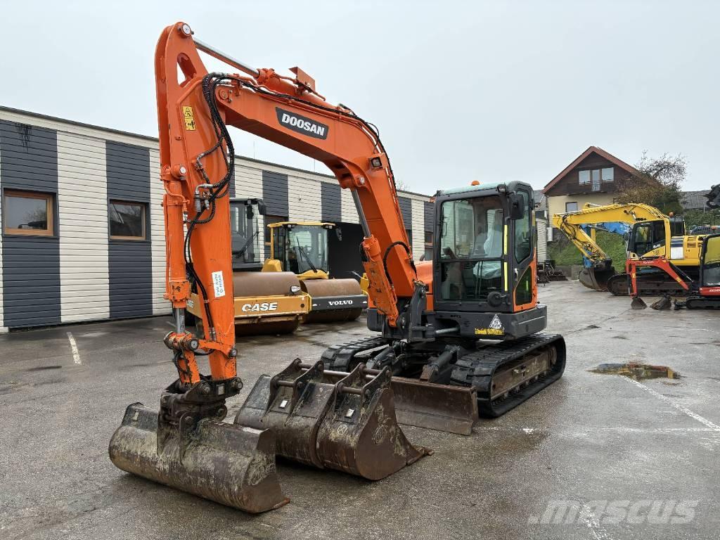 Doosan DX 85 R-3 중형굴삭기 7톤-28톤