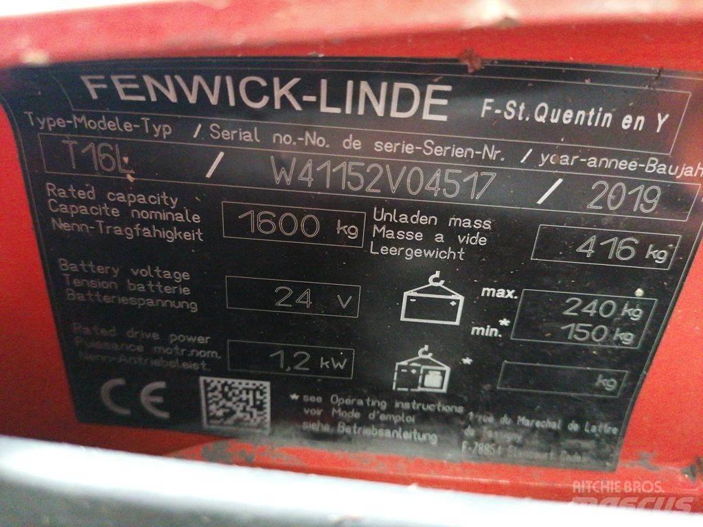 Linde T16L 경량 리프터
