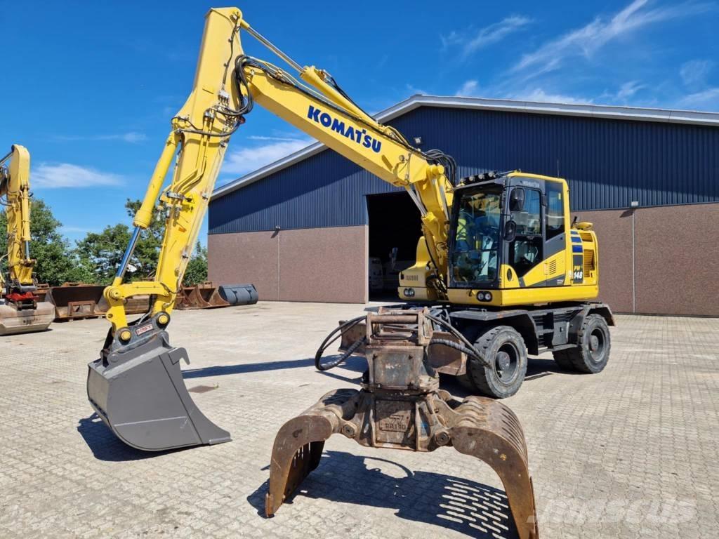 Komatsu PW 148-11  휠 굴삭기