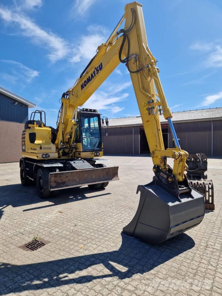 Komatsu PW 148-11  휠 굴삭기