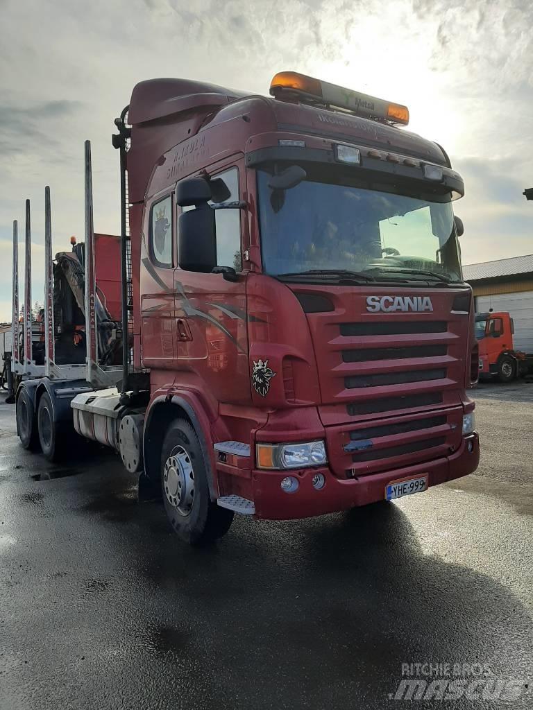 Scania R 620 목재 트럭
