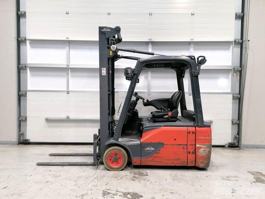 Linde E16L-02 전동 지게차