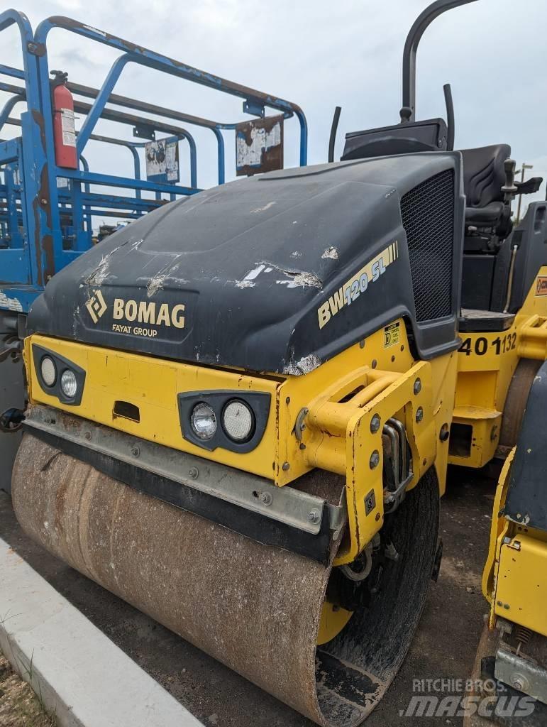 Bomag BW 120 AD-3 트윈 드럼 롤러