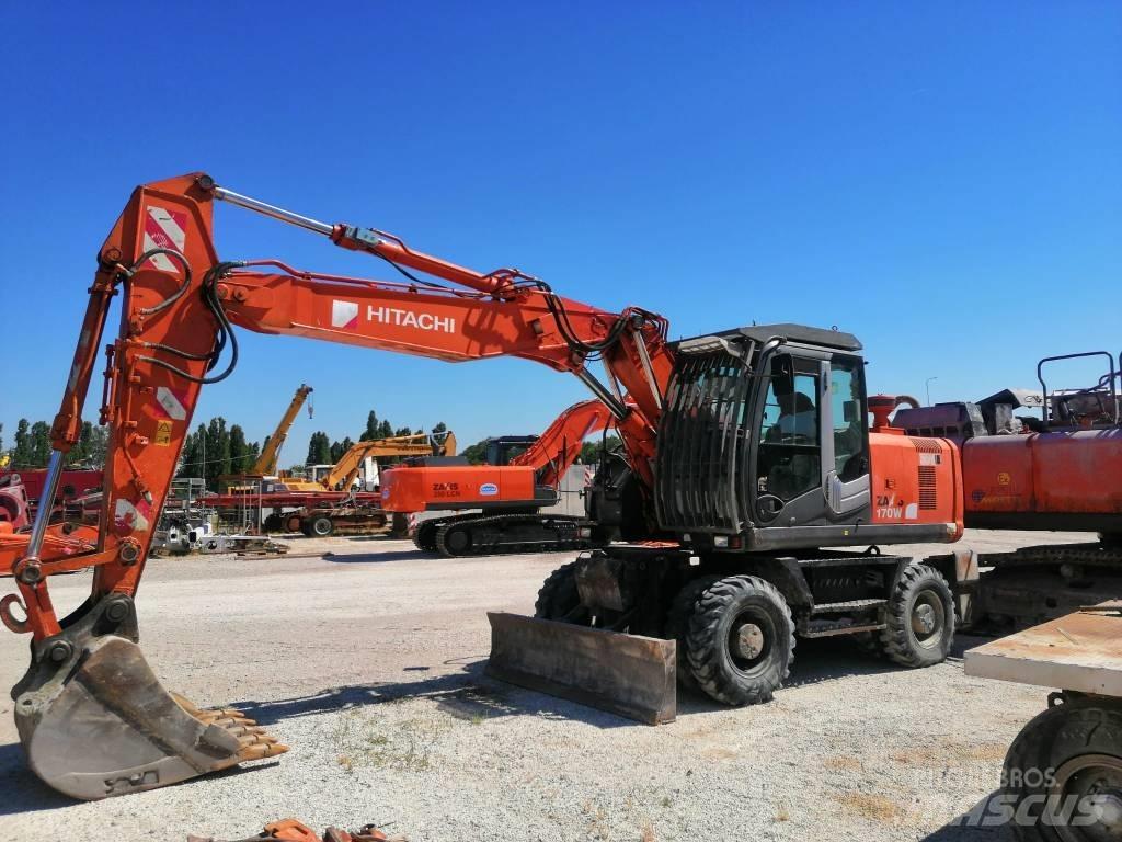 Hitachi ZX 170 W-3  휠 굴삭기