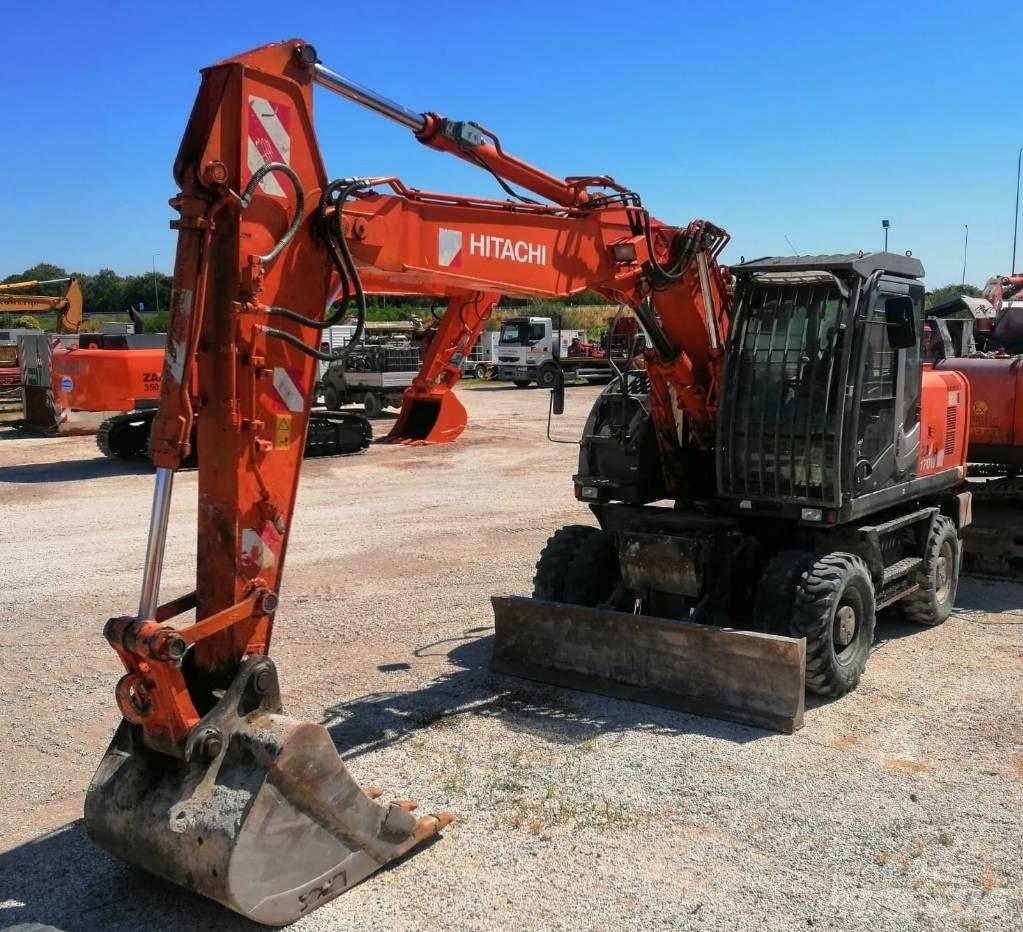 Hitachi ZX 170 W-3  휠 굴삭기