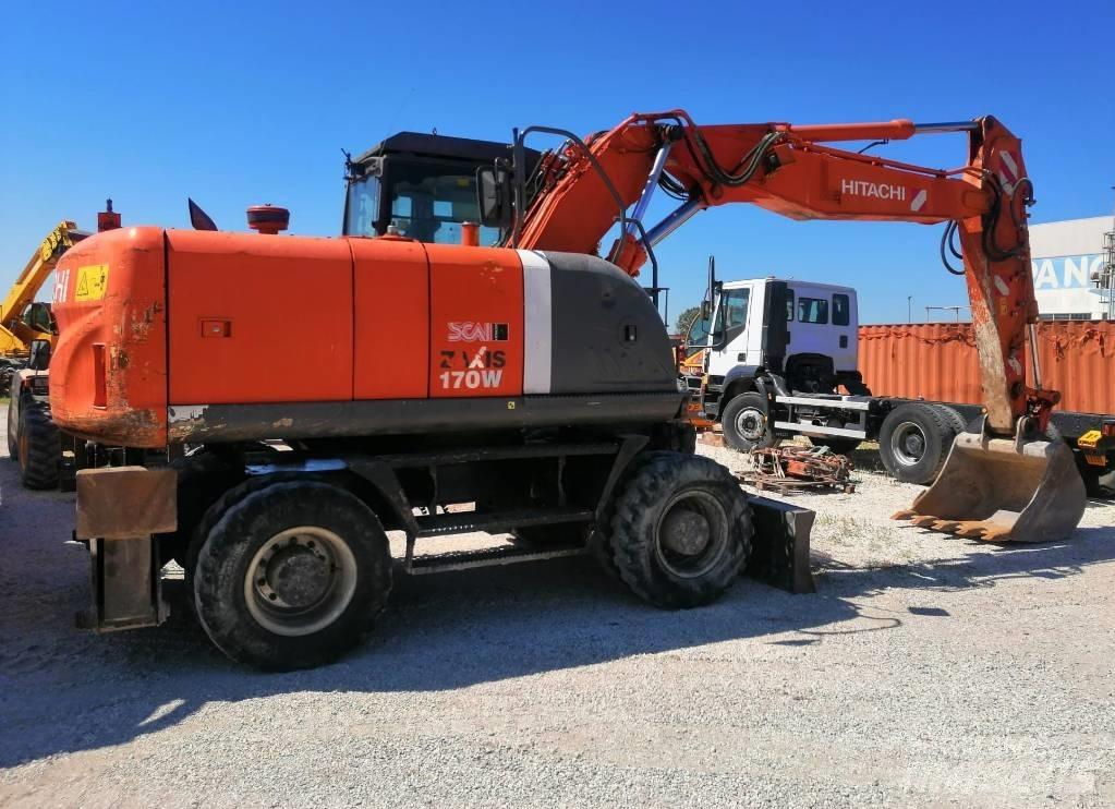 Hitachi ZX 170 W-3  휠 굴삭기