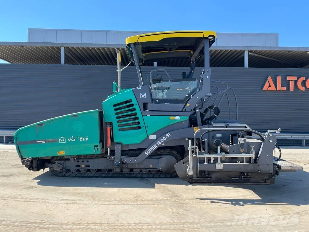 Vögele SUPER 1800-3I 아스팔트 포장장비