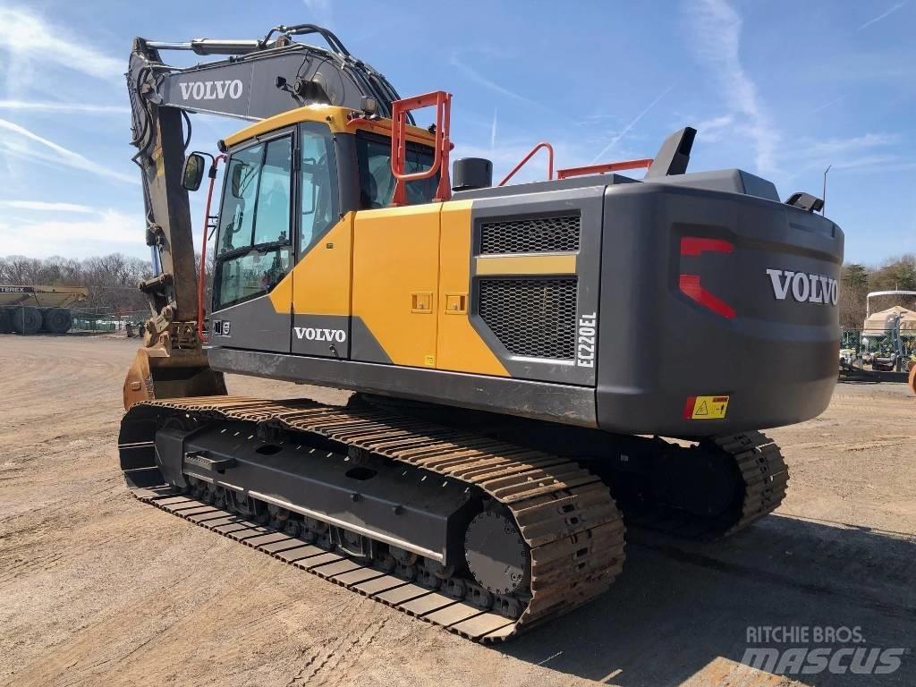 Volvo EC220EL 중형굴삭기 7톤-28톤