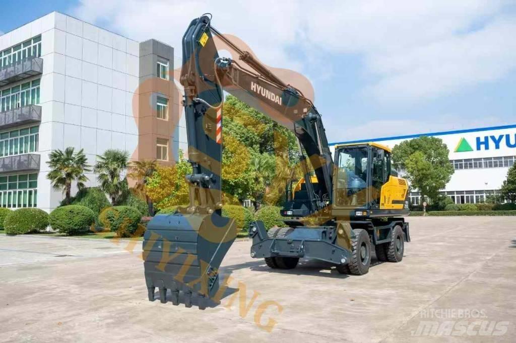 Hyundai HW210  휠 굴삭기