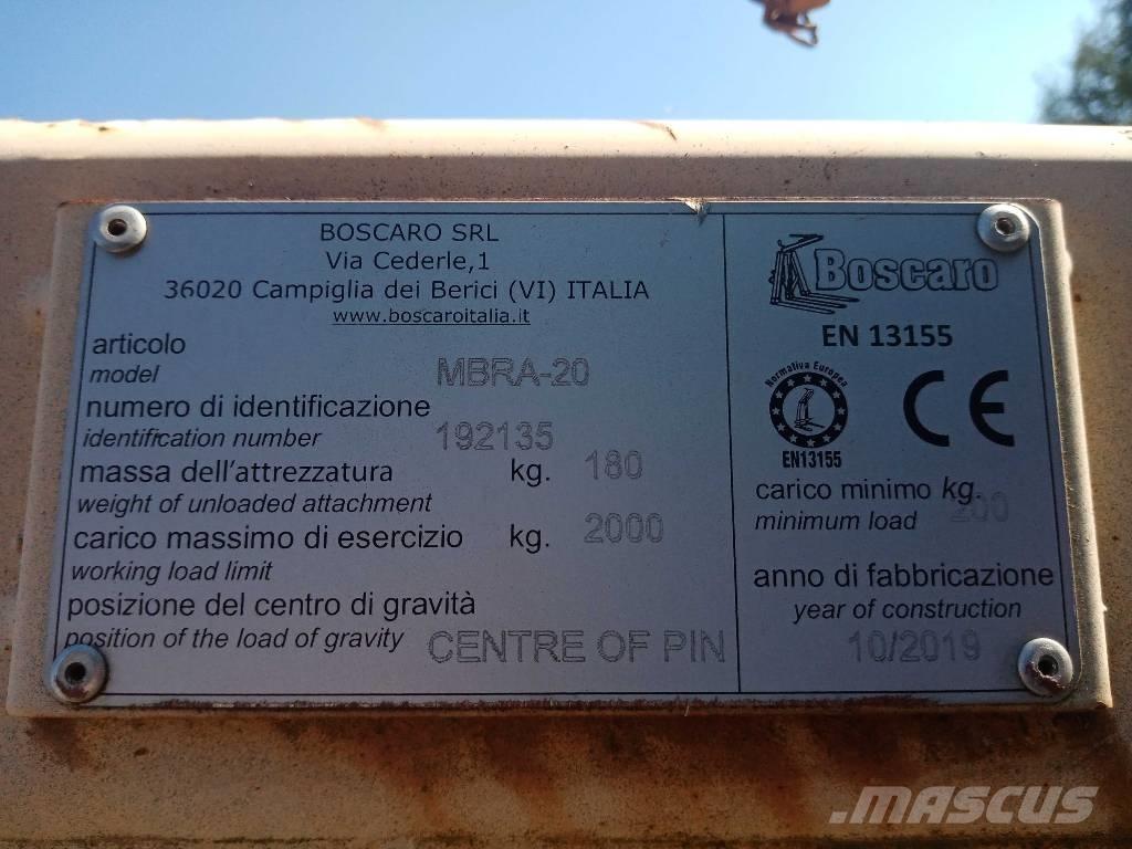 Boscaro MBRA-20 로더 크레인