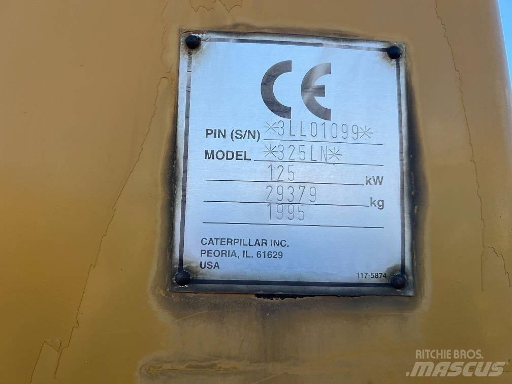 CAT 325L 대형 굴삭기 29톤 이상
