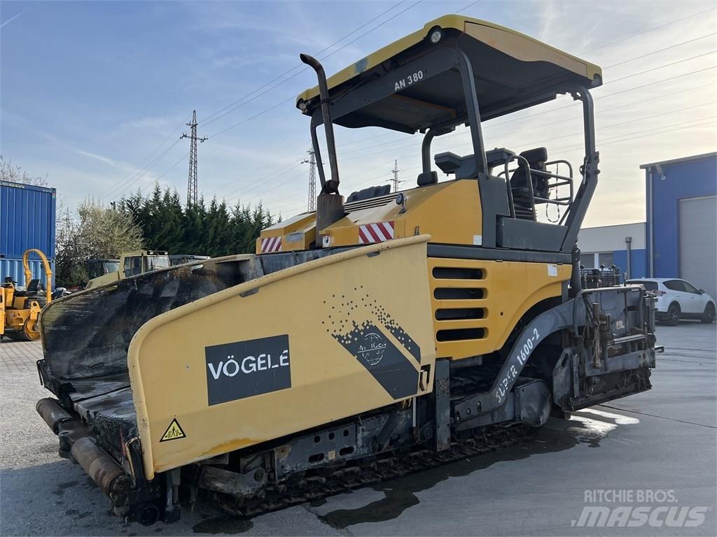 Vögele S 1600-2 아스팔트 포장장비