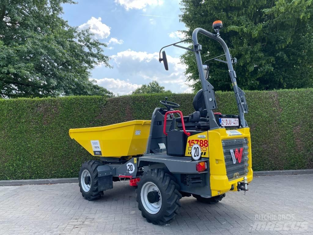 Wacker Neuson DW 20 건설현장 덤프트럭