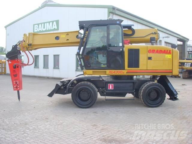 Gradall XL 4300  휠 굴삭기