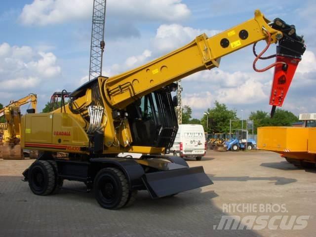 Gradall XL 4300  휠 굴삭기
