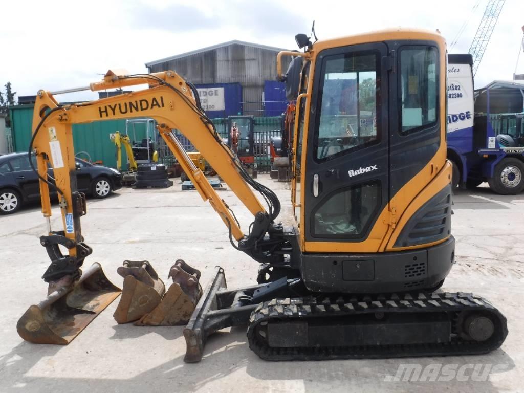 Hyundai Robex 27 Z-9 소형 굴삭기 7톤 미만