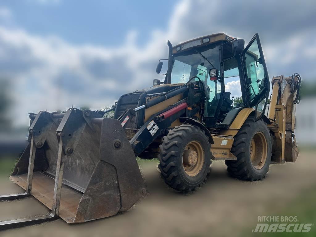 CAT 428 백호로더
