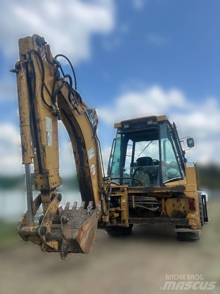 CAT 428 백호로더