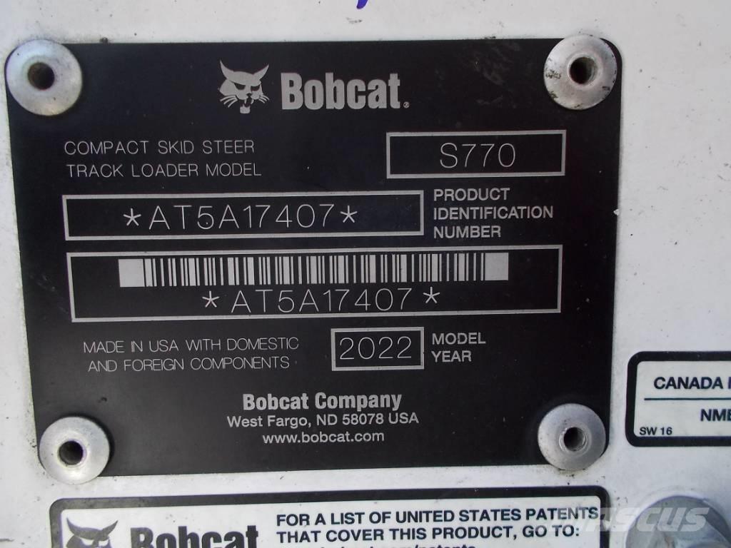 Bobcat S770  스키드로더