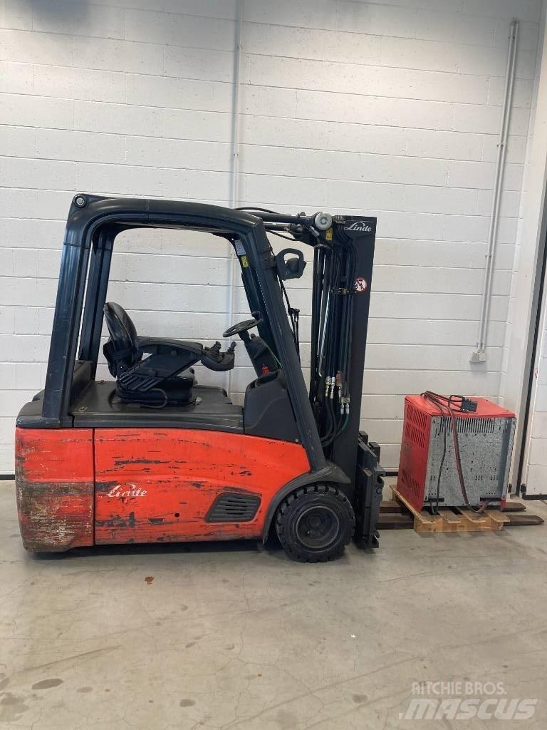 Linde E20L/386 전동 지게차