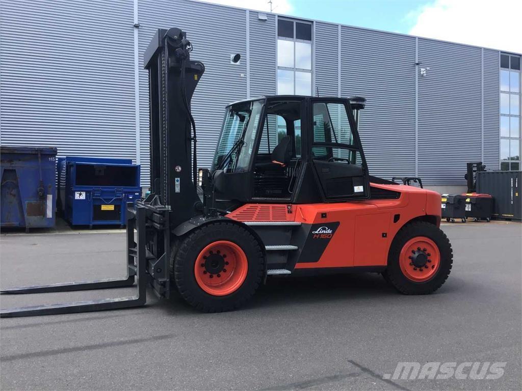 Linde H160D/600 디젤 지게차