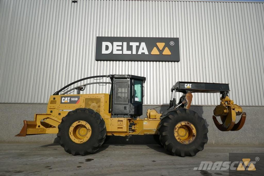 CAT 555D 목재스키더