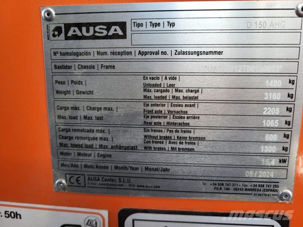 Ausa D150AHG 초대형 덤프 트럭