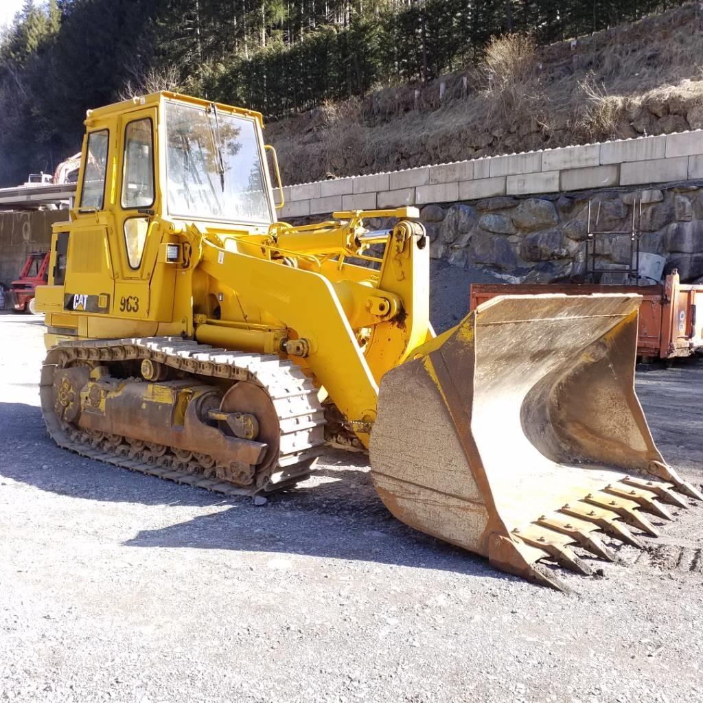 CAT 963 궤도식 로우더