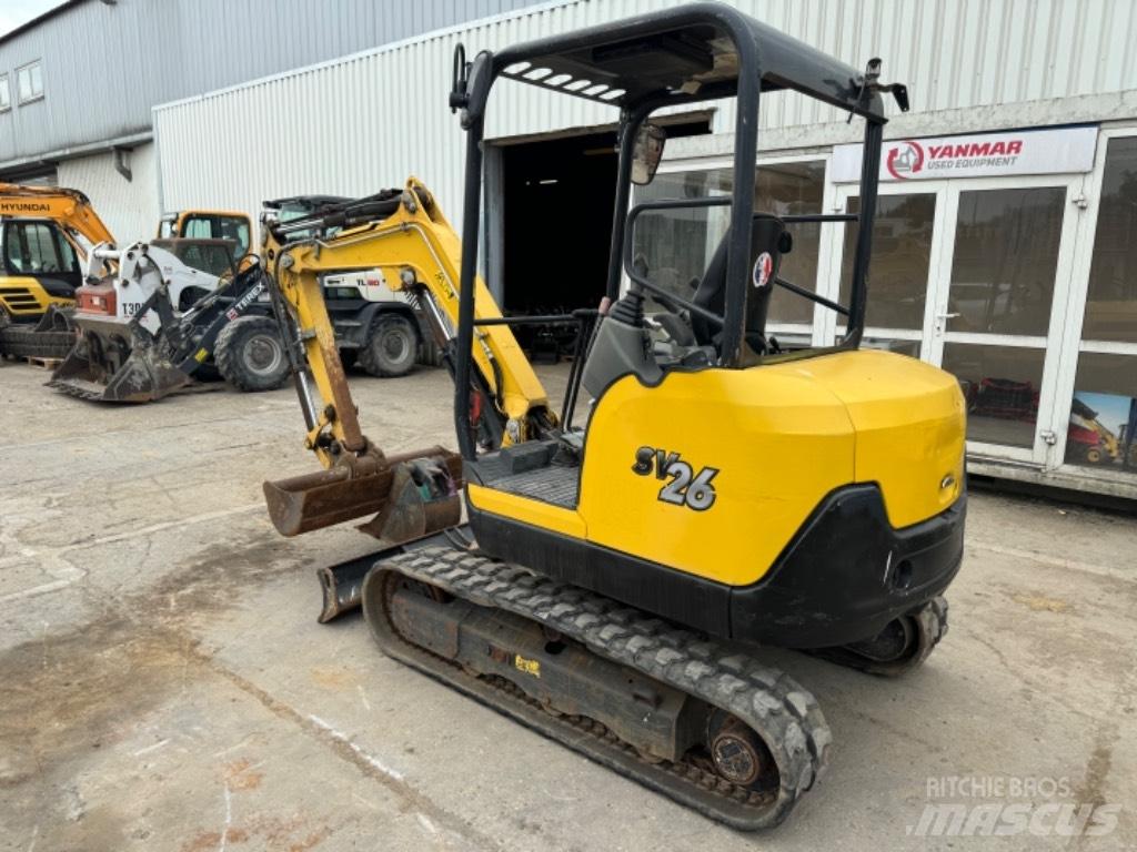 Yanmar SV26 (00572) 소형 굴삭기 7톤 미만
