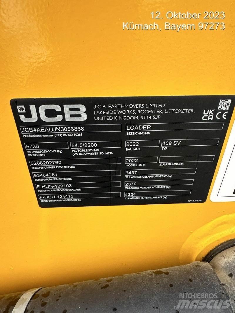 JCB 409  휠로우더