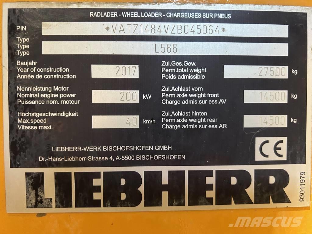 Liebherr L 566  휠로우더
