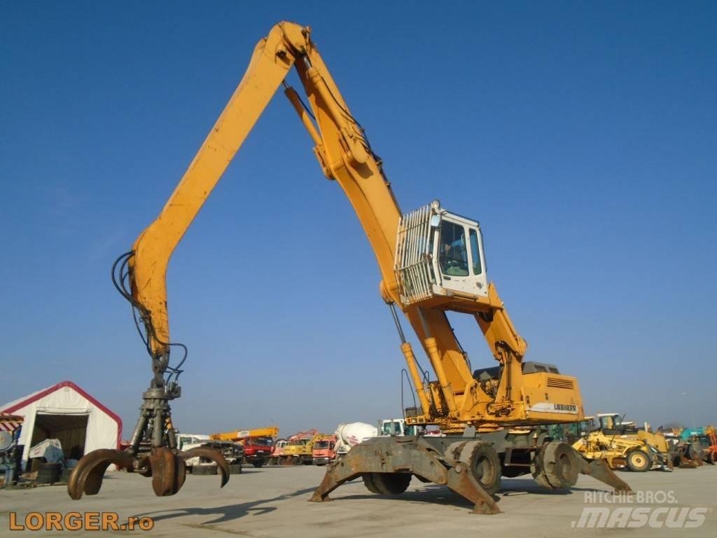 Liebherr A 934 B 폐기물/산업 처리기