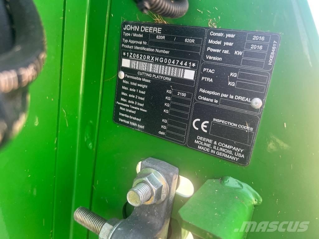 John Deere T 550 콤바인 수확기