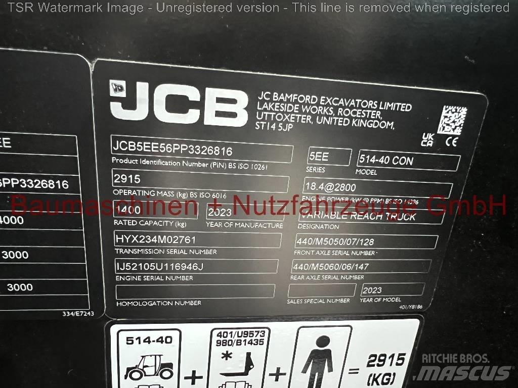 JCB 514-40 CTC -Demo- 텔러 핸들러