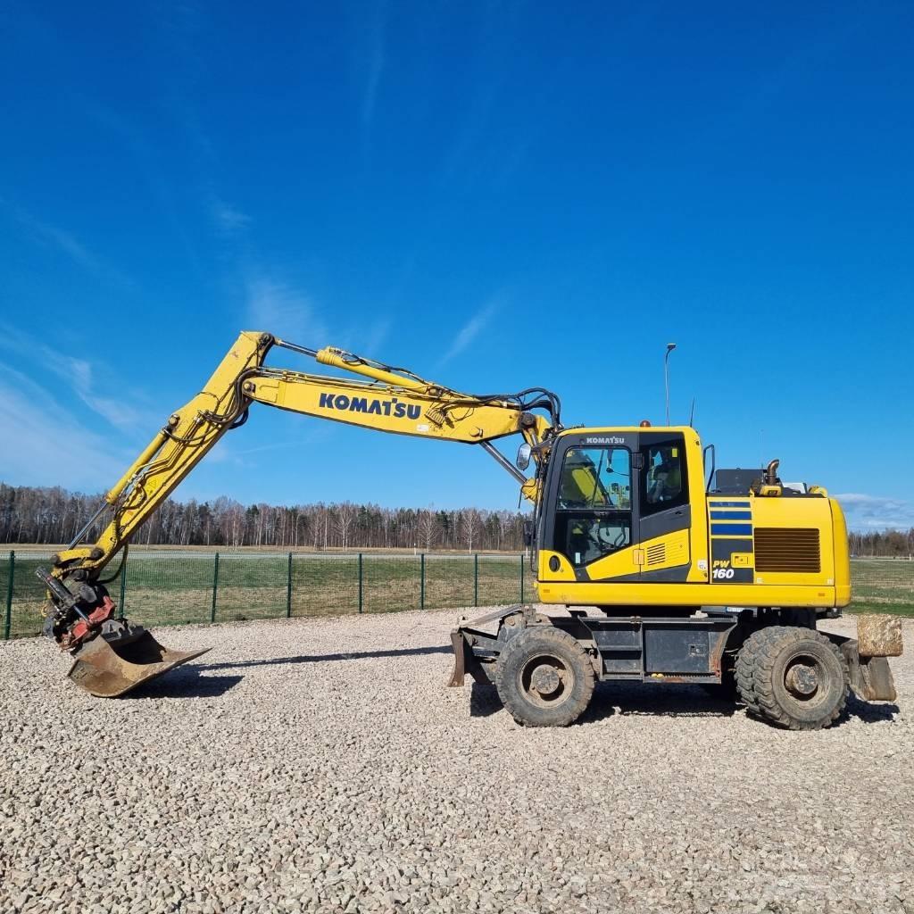 Komatsu PW160 - 11  휠 굴삭기