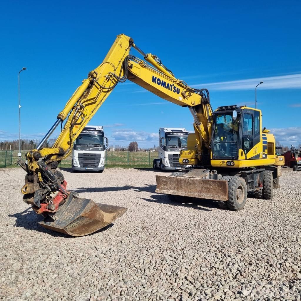 Komatsu PW160 - 11  휠 굴삭기