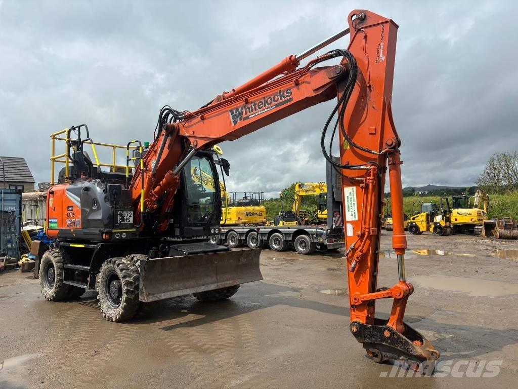 Hitachi ZX 155 W-7 중형굴삭기 7톤-28톤