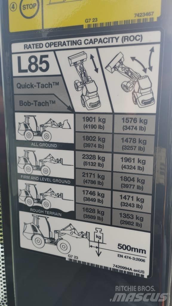 Bobcat L 85  휠로우더