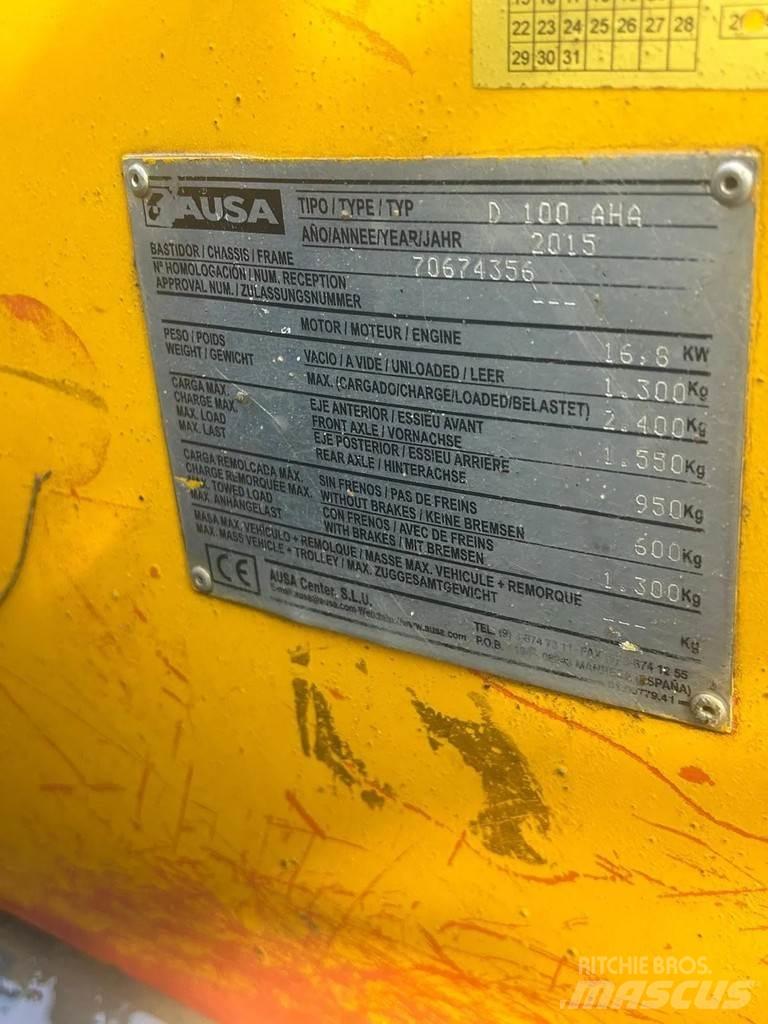 Ausa D100 건설현장 덤프트럭