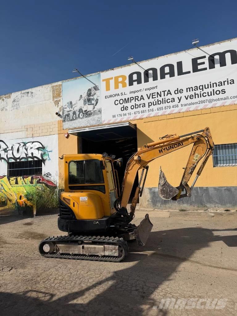 Hyundai Robex 35 Z-9 소형 굴삭기 7톤 미만