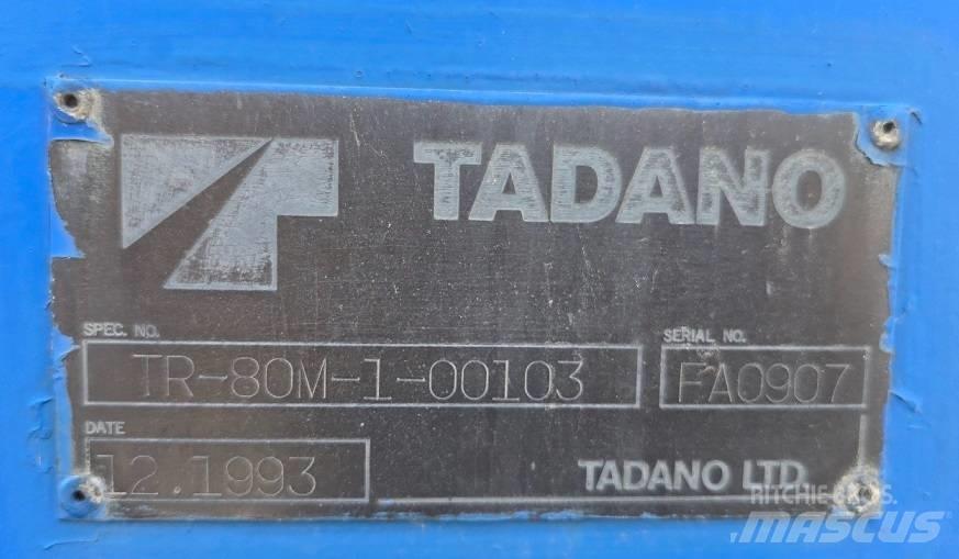 Tadano TR 80 M-1 R/T 크레인