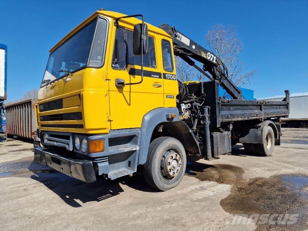 DAF 1700 TURBO 덤프 트럭