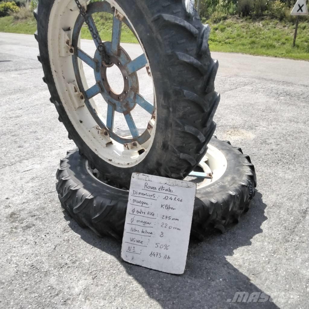 Kleber 12.4R46 타이어, 휠 및 림