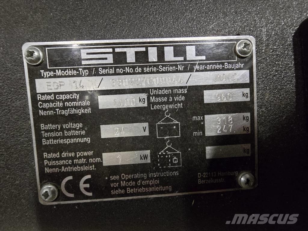 Still EGP 14 포크리프트