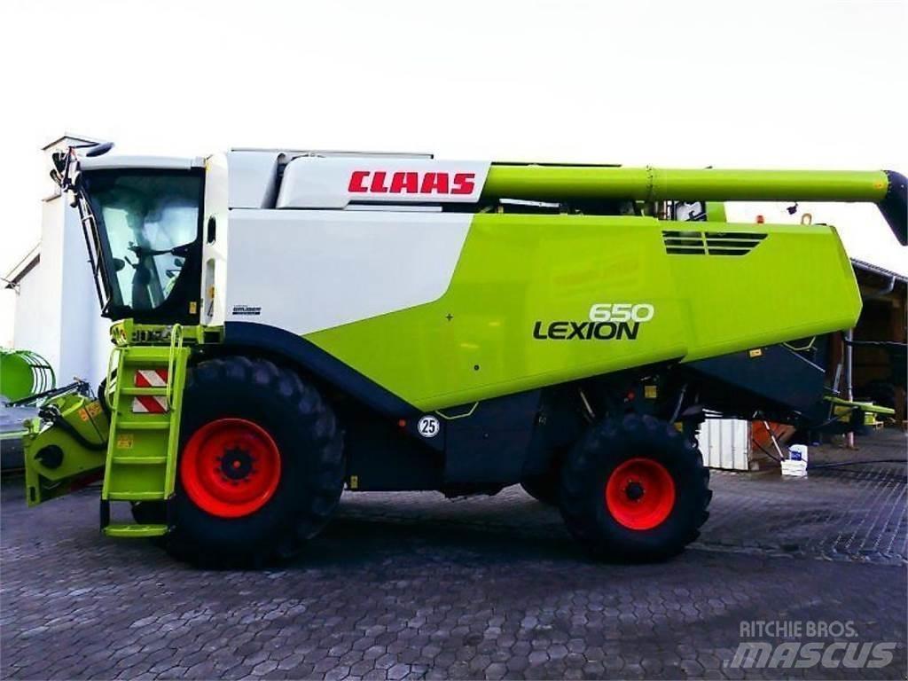 CLAAS lexion 650 콤바인 수확기