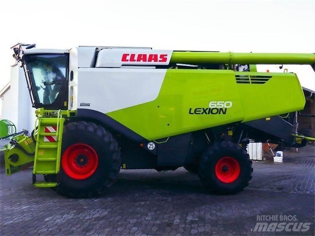 CLAAS lexion 650 콤바인 수확기