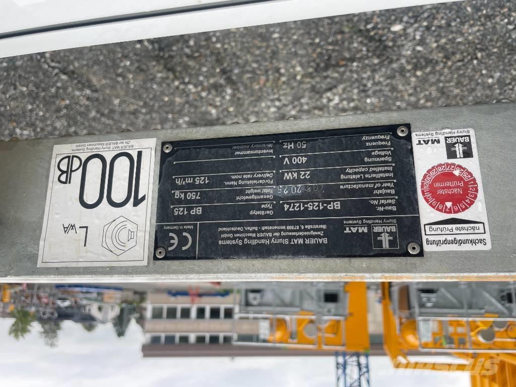 Bauer MAT BP 125 건설 장비 - 기타